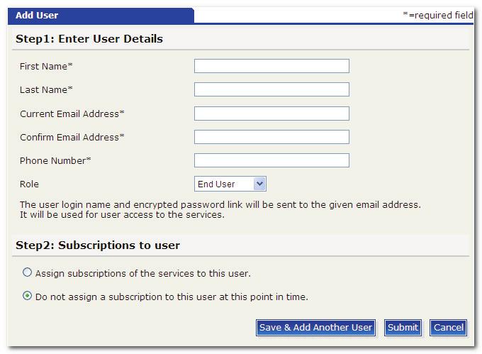 Managing User Accounts Managing User Accounts This section describes how to add users, and manage user roles within your TMC account.