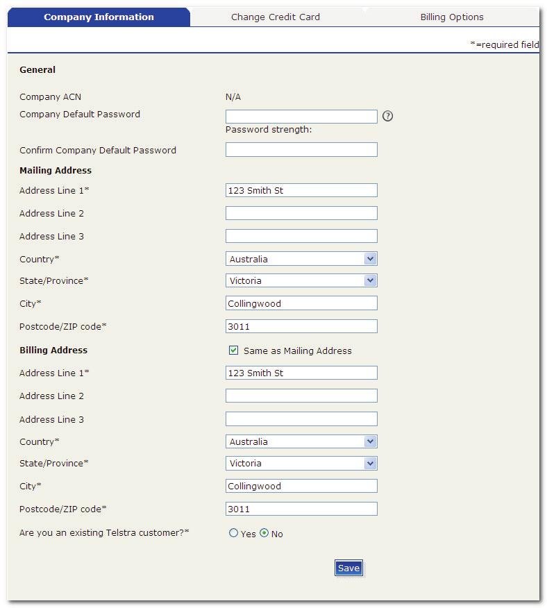 Managing User Accounts Screenshot