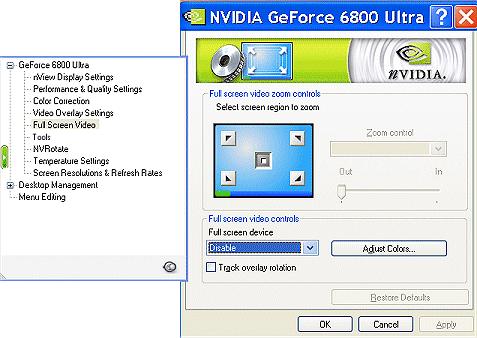 Chapter 7 Configuring Key ForceWare Graphics Driver Features Note: You can now use the NVIDIA display selection shortcut feature to play video files on any selected display.