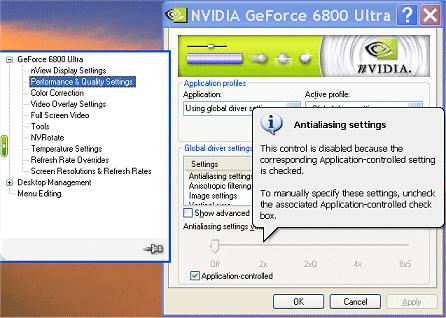 Chapter 3 NVIDIA Driver Control Panel Access Figure 3.