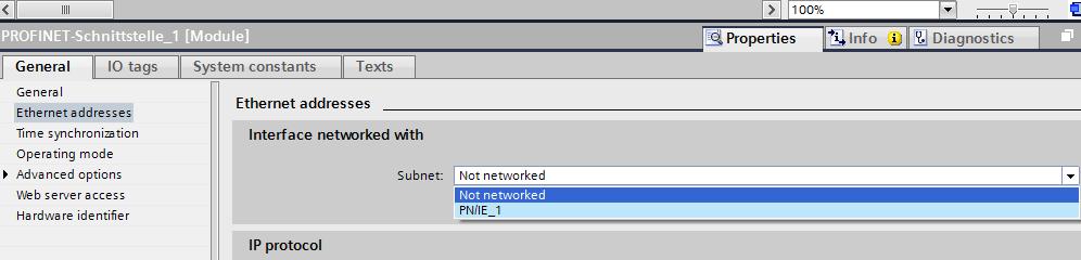 Finally, add the interface modules to the new network. For this purpose, access the Devices & Networks overview. Proceed as follows for any of the IO stations used: 1.