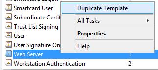 To set up a certificate template with Server and Client Authentication (using Windows Server Manager 2016): 1. In Windows (server edition), launch Server Manager. 2. Launch the Certification Authority tool.