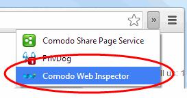 To add Web Inspector (WI) icon in the browser toolbar Click the Comodo Chromium Secure menu located at the top-right corner. Select Settings from the menu.