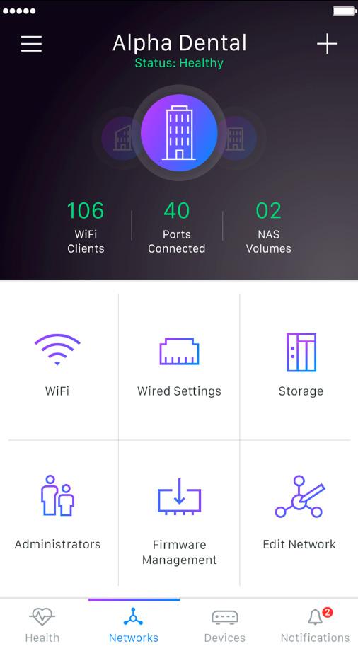 Insight NETGEAR Insight enables multi-device configuration of your NETGEAR Insight Managed wireless access points, either locally or remotely.