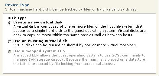 Virtual Infrastructure Web Access Administrator s Guide Adding a Hard Disk Hard disks are the only hardware that you can add to a virtual machine while the virtual machine is powered on.