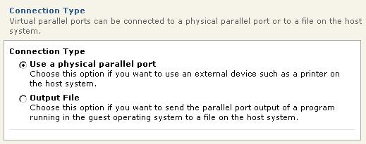 Chapter 5 Editing an Existing Virtual Machine s Configuration 4 Double-click Parallel Port.