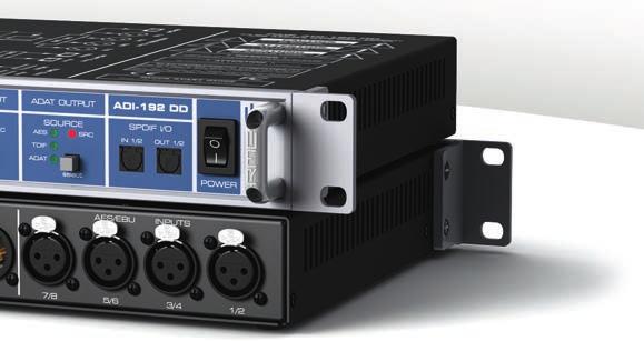 Each of the converters has independent access to all input formats, and operates at up to 192 khz.