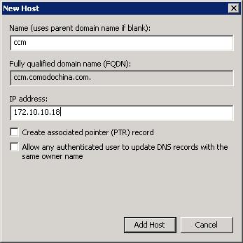 please set the Domain Controller's IP address (If DNS service is installed on the same server) as the