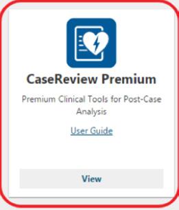 click on the CaseReview image.