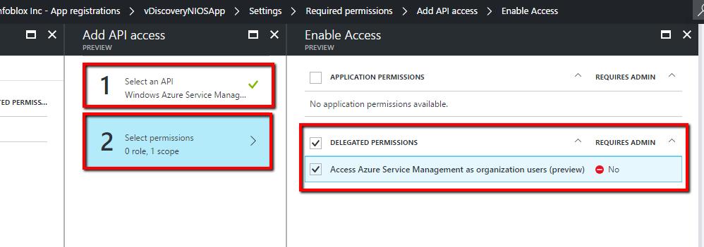 Infoblox vnios for Azure 11. In the Settings panel, click Keys, and then complete the following in the Keys panel: Description: Enter a name or description for the generated key.