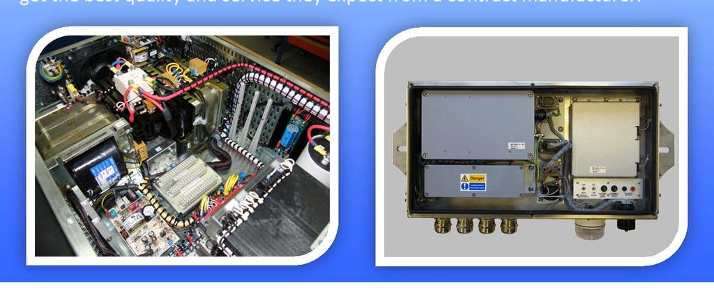 Box & Panel Build Drallim provides its clients with a full electrical and mechanical box and panel build assembly service.