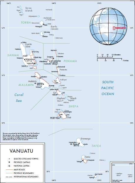 Vanuatu Context Population: 252,763 % Urban Population: 25,508 % Rural