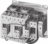 Contactor Contactor for Switching Motors Contactor assemblies for WYE-delta starting Selection and ordering data Size S3-S3-S up to 50, 00 HP Components to be ordered separately: The connecting leads