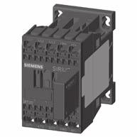 Contactor Contactors for Special pplications 3RT0 coupling contactors (interface) for switching motors Selection and ordering data DC operation Surge suppressor Ratings Utilization category C-3