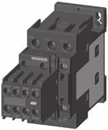 Contactor Contactors & Relays for Safety pplications 3RT safety contactors, 3RH safety control relays with permanently mounted auxiliary contact blocks pplication Safety Contactors Safety rated