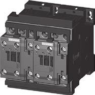 Contactor Contactor for Switching Motors 3R3 reversing contactor assemblies Fully wired and tested contactor assemblies Size S0 up to 5 HP 3R3-8XE30- BB 3R3. -8XB30-.