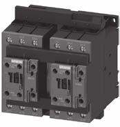 Contactor Contactor for Switching Motors 3R3 reversing contactor assemblies Selection and ordering data Size S up to 50 HP C data mp ratings C/C3 UL data Single-phase HP ratings Three-phase HP