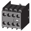 Contactor ccessories for 3RT contactors / 3RH control relays Solid-state auxiliary switch blocks Selection and ordering data n Operation in dusty atmospheres n Solid-state circuits with rated