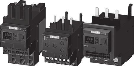 Contactor Contactor for Switching Motors Current Monitoring Relays Overview 3RR, 3RR and 3RR3 current monitoring relays The 3RR current monitoring relays are suitable for the load monitoring of