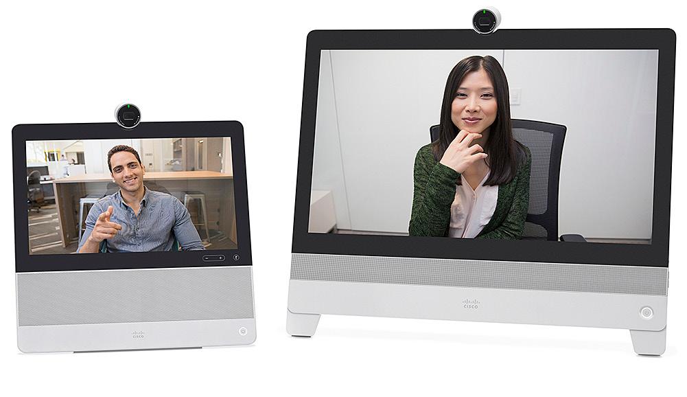 By 2020, we expect the use of video conferencing at work to increase by 30 to 50 percent. In just minutes, users can unpack any of the Cisco DX Series devices, plug them in, and launch a video call.