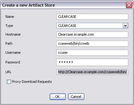 5. Click OK Set the artifact store from which to extract files This procedure is performed on the ALER Admin screen. 1. Click System Settings. 2. Enter cmee.server.paths.
