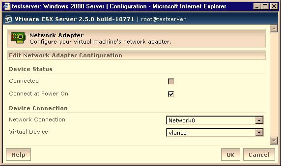 ! vmnet adapter Connects the virtual machine to an internal network of other virtual machines. All the virtual machines on this computer connected to a particular vmnet are on the same network.