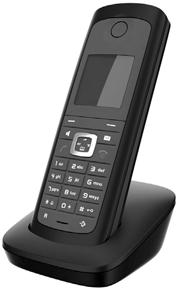 Accessories Gigaset E49H handset u Resistant to shocks, dust and water splashes u Hardy illuminated keypad u Colour display u Directory for up to 150 entries u Talk/standby time of up to 12h/250h