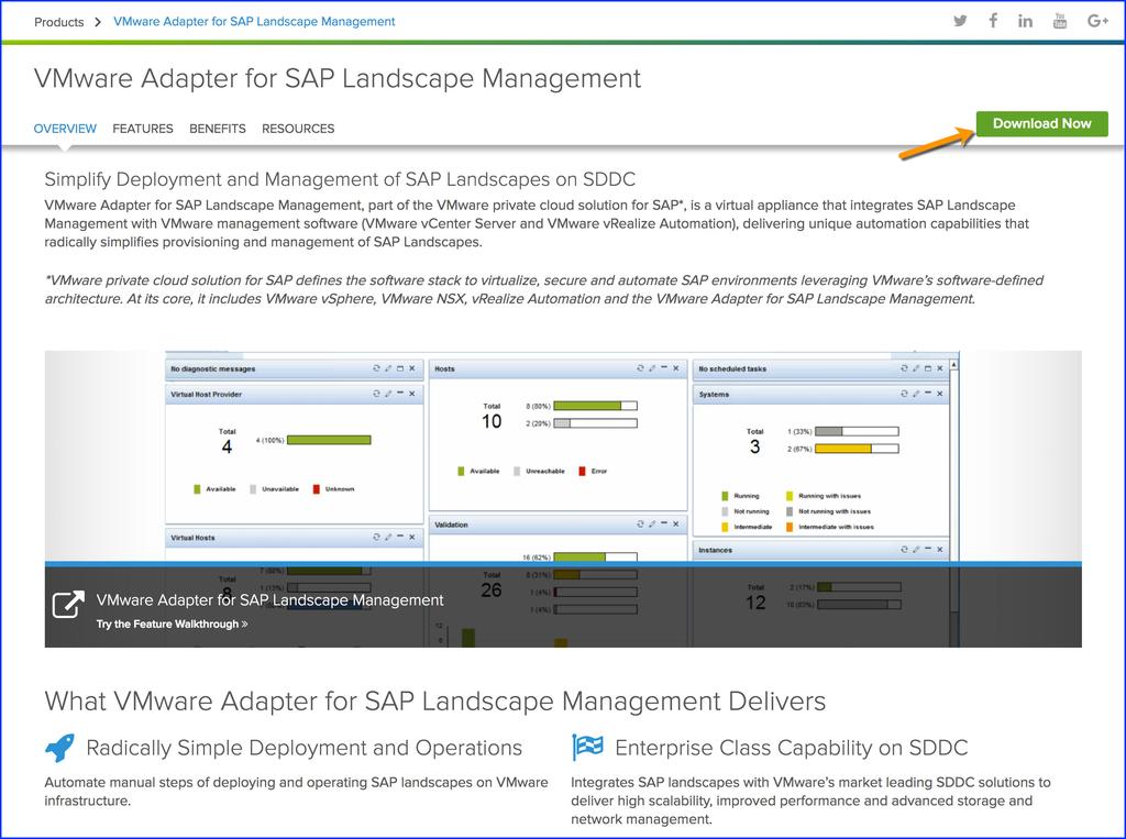 VMware Adapter for SAP Landscape Management Installation Configuration and Administration Guide for VI