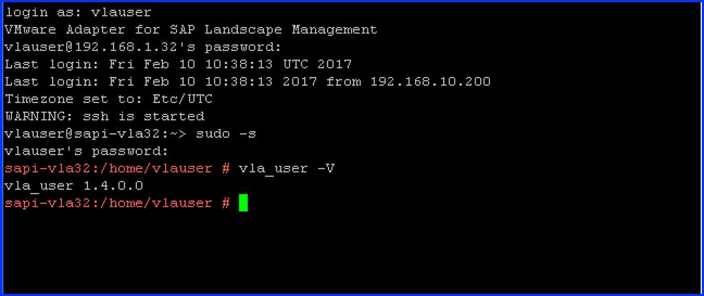 VMware Adapter for SAP Landscape Management Installation Configuration and Administration Guide for VI Administrators Upgrading from 1.4.