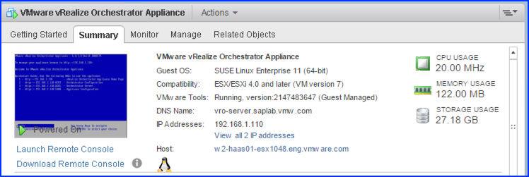 VMware Adapter for SAP Landscape Management Installation Configuration and Administration Guide for VI Administrators Figure 3 59.