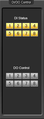 Figure 1-25 DI Control Press the number button to check sensor automatically even though user didn t set check sensor in sensor setup.