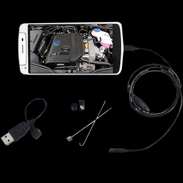 Endoscopes Part Number: ES-AD Description: Endoscope inspection camera for Android devices and personal computers. Now you can inspect and explore hard to reach areas!