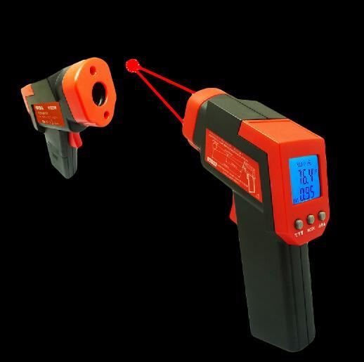 Infrared Thermometer Part Number: DT8850H Description: Now an easy to use infrared thermometer with a digital readout.