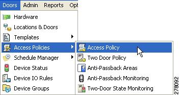 Configuring Access Policies Chapter 11 Configuring Access Policies This section describes how to create an access policy and assign
