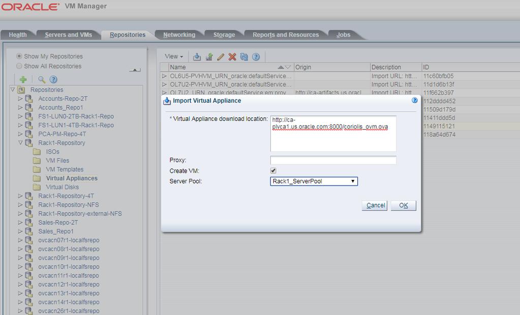Environment To migrate a running VM from VMware vsphere to Oracle PCA, you need:» Source of the VM. VMware vsphere 4+» Target host for VM. Oracle Private Cloud Appliance 2.3.