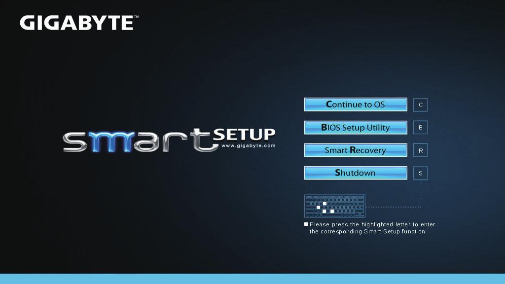 GIGABYTE Software Application 5 GIGABYTE Smart Manager You can activate GIGABYTE Smart Manager by double clicking on the shortcut icon on the desktop if the machine you purchased has the operation