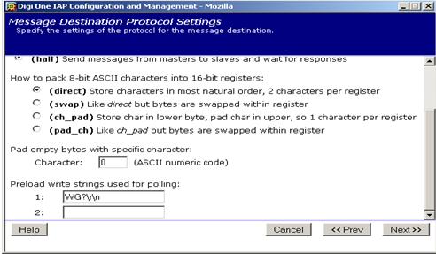 Receive-only mode is used as an age-limit for received ASCII messages.