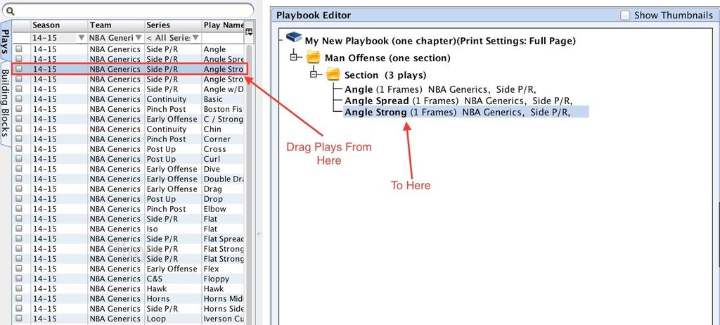 Once you have created your playbook, you will see it listed in the Playbook Library, and it will be open in the Playbook