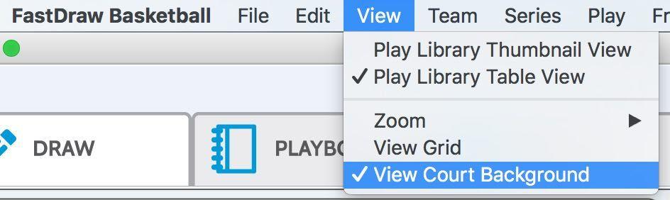 Use these values and the filters in your Draw Library window to locate your plays.
