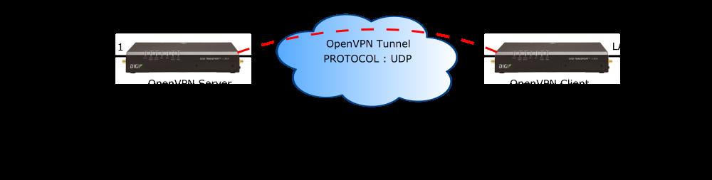 Configuration and management Virtual Private Networks (VPN) The configuration settings for the OpenVPN client and server are as follows: OpenVPN server configuration openvpn-server state on
