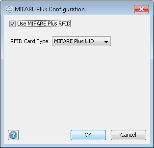 MIFARE Plus UID No settings are made to MIFARE Classic UID. If you want to prevent MIFARE Plus UID from being read at all by the lock, uncheck Use MIFARE Plus RFID.