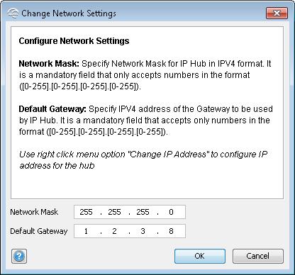 EAC and Network settings (AH40 communication hub) This window only applies for AH40 communication hub (IP) in order to set the network and ACU settings for the installation site.
