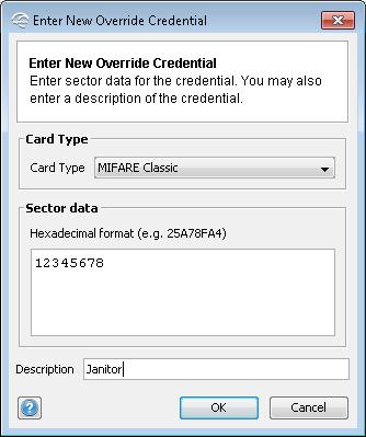 MIFARE Sector Card Type: MIFARE Classic or MIFARE Plus. UID: Card number.