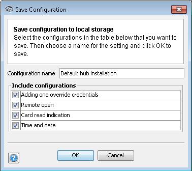 3) Enter a unique and suitable name for this configuration in the Configuration name field.