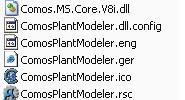 Plant Modeler 2.2 Installation The following files as well as a couple of example cell libraries are stored in the "mdlapps" folder of the Bentley installation directory: The "ComosPlantModeler_eng.