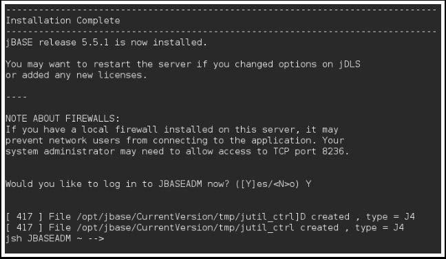 Upgrading from a Previous Version The jbase installer will examine the directory pointed to by the JBCRELEASEDIR environment variable for a previous jbase installation.
