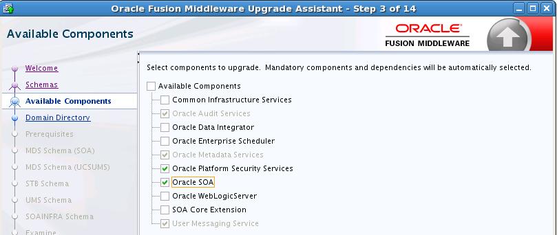 Post-Upgrade Configuration Tasks Oracle Metadata Services (_MDS) User Messaging Service (_ORASDPM) NOTE: The 11g _ORASDPM schema has been renamed to _UMS in 12c.