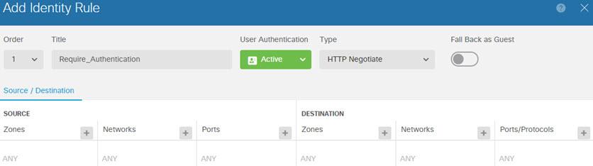 How to Gain Insight Into Your Network Traffic Name Anything you choose, for example, Require_Authentication. User Authentication Active should already be selected; keep it. Type Select HTTP Negotiate.