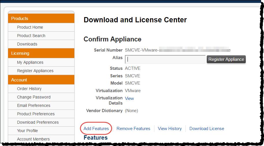 list of features, or to purchase additional licenses and features, contact your Cisco Partner. 4.