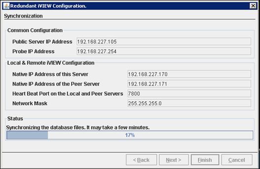 Note: When a standalone iview Management Suite deployment is being converted to a redundant deployment, the recommended approach is use the old IP address of the standalone iview Management Suite as